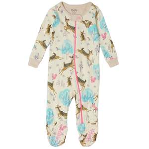 Hatley | Serene Forest Footed Onesie