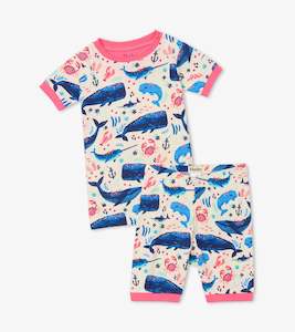 Hatley: Hatley | Aquatic Friends Organic Cotton Short Pj's