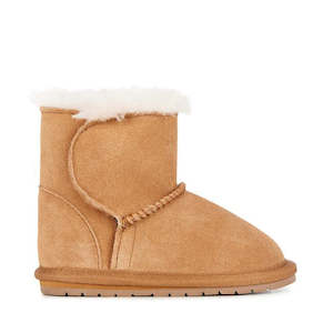 Toddlers Childrens Shoes Boots: EMU SHEEPSKIN 'TODDLE' UGGS - CHESTNUT