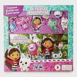 Gabby's Dollhouse Stuck on Stories - Activity Books for kids