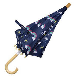 Korango | Sunshine & Rainbows Children's Umbrella - Peacoat