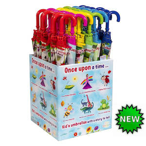 Kids Umbrellas: Fun Brellerz Kids Umbrella's Asstd RRP $32.99 SPECIAL