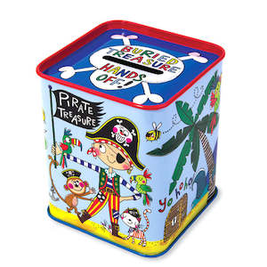 Money Boxes Tins: Rachel Ellen | Money Tin - Buried Treasure