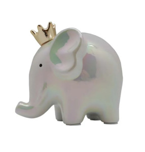 Ceramic Elephant Money Box RRP $21.99 SPECIAL