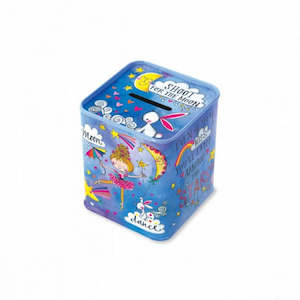 Money Boxes Tins: Rachel Ellen Money Tin - Shoot for the Moon