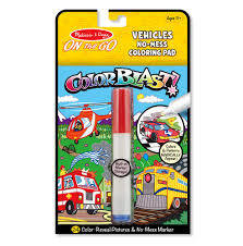 Melissa & Doug Vehicles Colour Blast