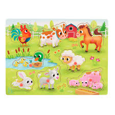 B. Wooden Puzzle - Farm Animal