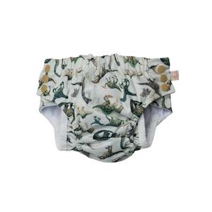 Nappy Time Nappy Bags: Nestling Swim Nappy - Dinosaurs