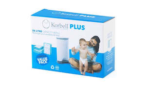 Nappy Time Nappy Bags: Korbell Nappy Bin Refill