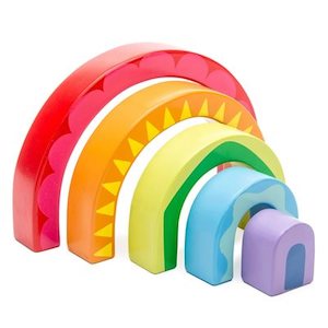 Le Toy Van Petilou wooden rainbow