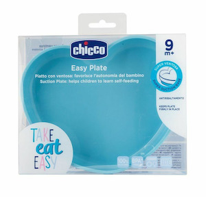 Chicco: Chicco | Easy Plate Heart Teal or pink
