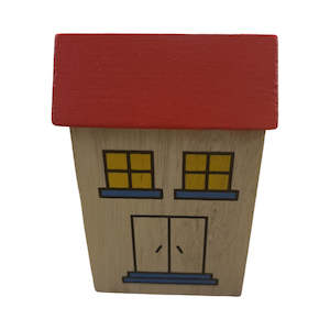 Hape Big Jigs Trains Railway Items: Wooden Little House (Railway)