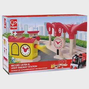 Hape | Record Listen & Light Railway Station