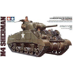 Models More: Tamiya | M4 Sherman Tank