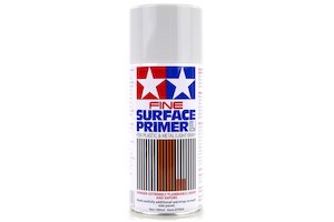Models More: Tamiya Surface Primer Large 180ml- Light Grey