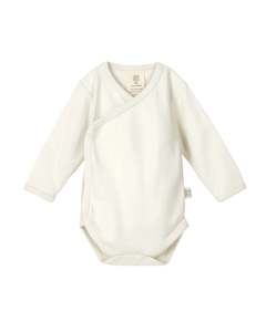Babu | Kimono Cream cotton L/S Bodysuit