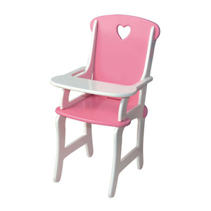 Wooden Toys: Viga | Doll's High Chair