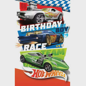 Hot Wheels Birthday Card