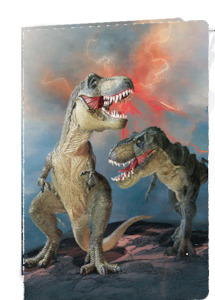 Birthday Party Invitations And More: 3D Tyrannosaurus Rex Dinosaurs Birthday card