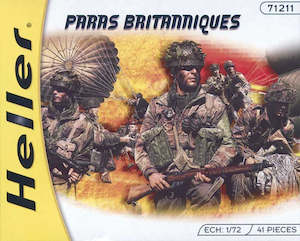 Airfix Models: Heller: 1:72 Britische Fallschirmjäger RRP $21.99