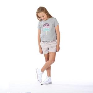 HELLO STRANGER | LIVE LAUGH DREAM CROP TEE - GREY