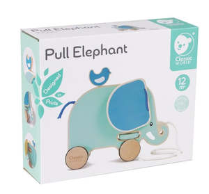 Classic World Pull Elephant