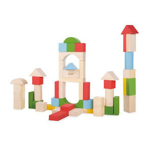 Classic World Wooden Toys: Junior Building Blocks | Classic World