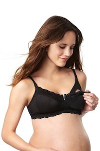 Nursing Bras Briefs: Hotmilk | Eclipse Black Nursing Bra