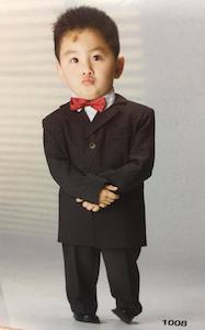 Bamboo | Formal wear Younger Boys Black 3 button Jacket