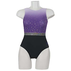 Dance Gymnastics Wear: SGY917 Horizon Child Leotard - Purple