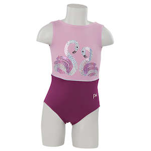 SGY920 Flamingo Child Leotard - Pink/Wildberry