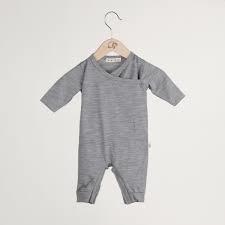 Mokopuna Wrap Longsuit - Mist
