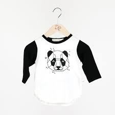 Mokopuna Long Sleeve Tee - Lily - Panda