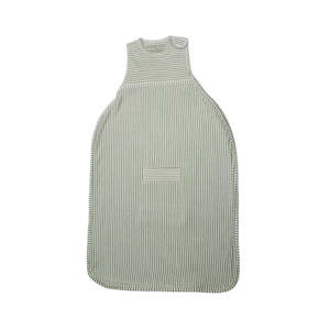 Merino Kids Go Go Sleeping Bag - Standard Weight - Olive Stripe 2-4yrs
