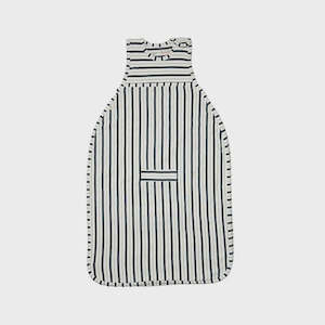 Sleepbags: Merino Kids | Go Go Sleeping Bag - Duvet Weight - Dark Slate Stripe