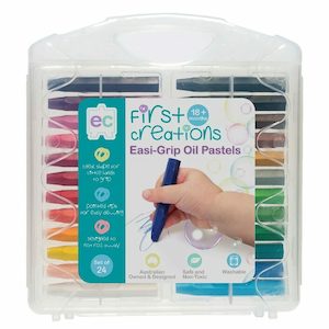 First Creations: First Creations Easi-Grip Oil Pastels-24
