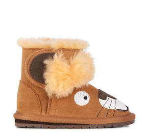Emu Australian Boots Shoes Winter: EMU | Leo Lion Walker Wool Boots - Chestnut