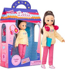 Lottie Dolls Accessory Sets: Lottie Doll - Coder Girl Doll