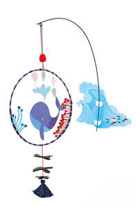 Room Decor: Djeco | Whale Wall Mobile