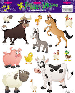 Window Decor - Farm Animals