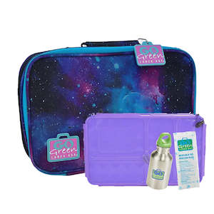 Go Green Lunchbox Set - Cosmic (Purple)