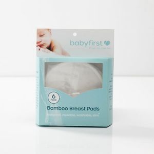Maternity Nursing Accessories: Bamboo Breast Pads (No Bag) - 6 pack