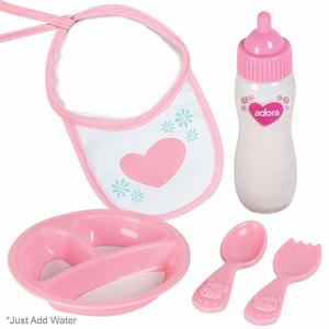 Girls Toys: Doll Magic Feeding Set 5pcs | Adora