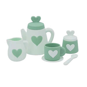 Green Silicone Tea Set