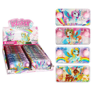 Games: Water Game Unicorns 4asst 11.5cm
