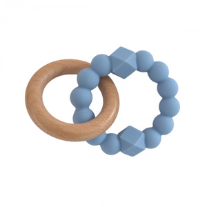 Sophie The Giraffe Teething: Jellystone | Moon Teether - Soft Blue