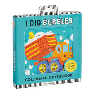 Bath: Mudpuppy | I Dig Bubbles! Colour Magic Bath Book