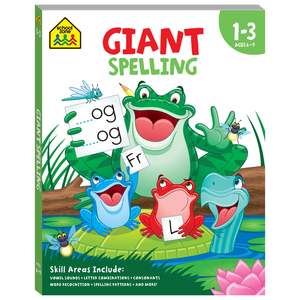 Hinkler | School Zone Giant Workbook Spelling