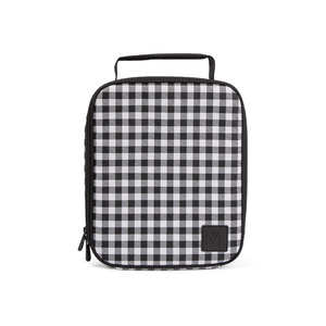 Lunchboxes Drink Bottles Flasks: MontiiCo Insulated Lunch Bag - Black Gingham