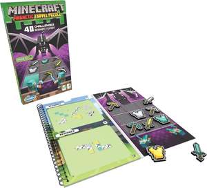 ThinkFun Minecraft Magnetic Travel Puzzle Logic Game